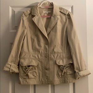 NWOT! LOFT Tan Jacket